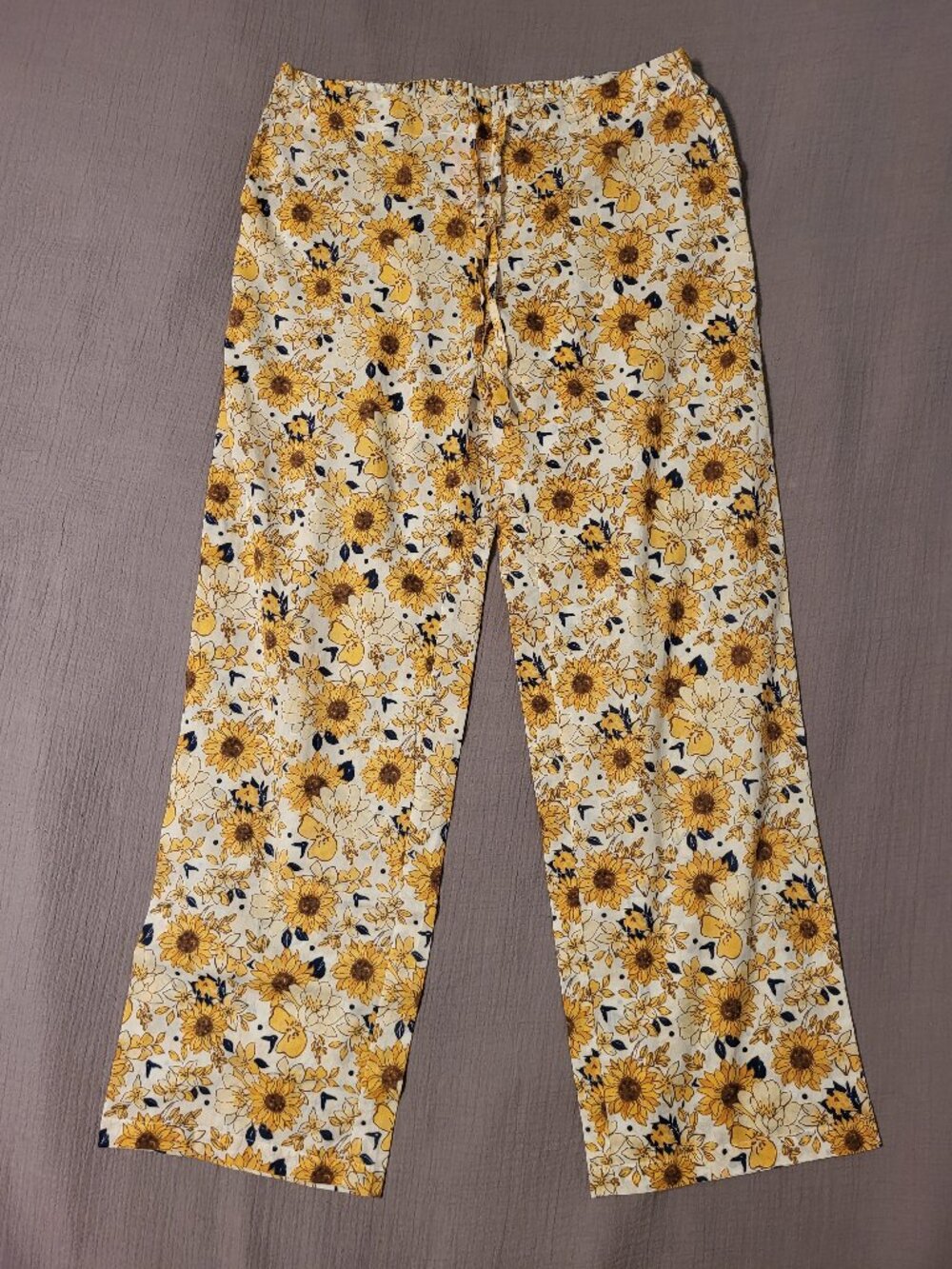 Mahogony Sunflower Pants, size small